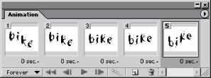 Example of using tweening to animate warped text