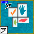 The slice selection tool selects slices.