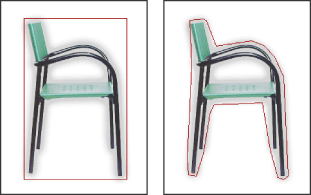 Layer-based rectangle image map compared to polygonal image map